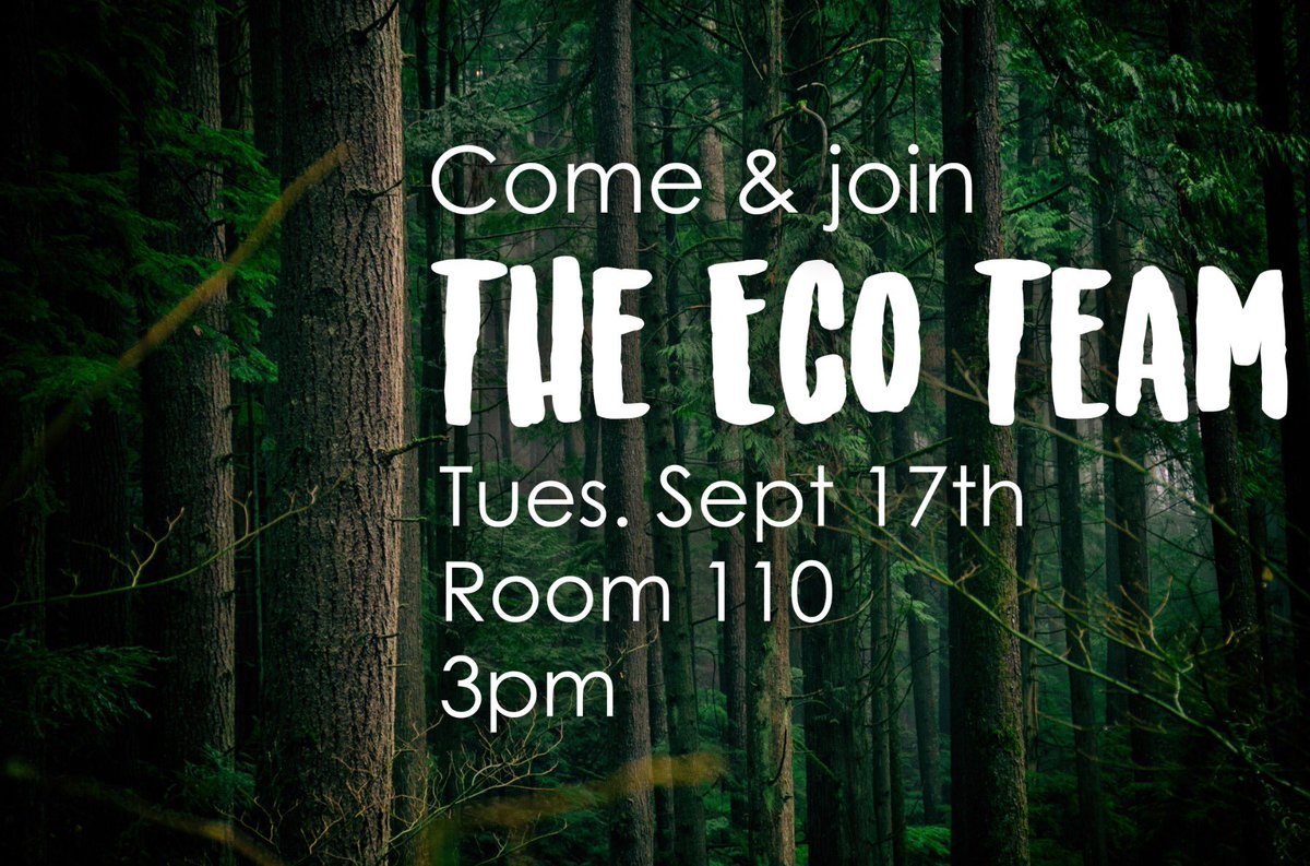 LOTS of exciting stuff going on this year! Join us tomorrow after school ♻️😃🌱 Regular Monday meetings will resume next week! <a href="/BishopReding/">Bishop Reding</a> <a href="/BRSCouncil/">BR Student Council</a> <a href="/HCDSB/">Halton Catholic DSB</a>