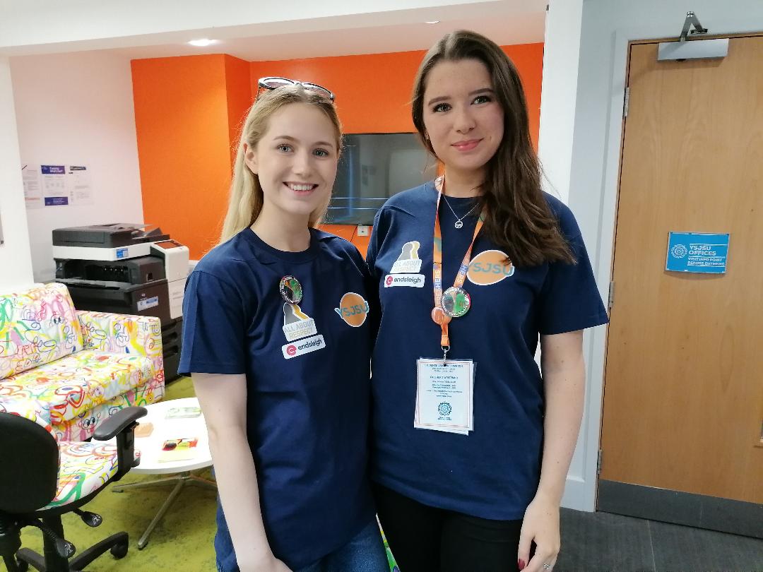 YSJRespect's tweet photo. It`s welcome week at YSJU and it is amazing to see the visible support for All About Respect in the Students Union so early in the academic year!! https://t.co/8ehPr1hcJ4