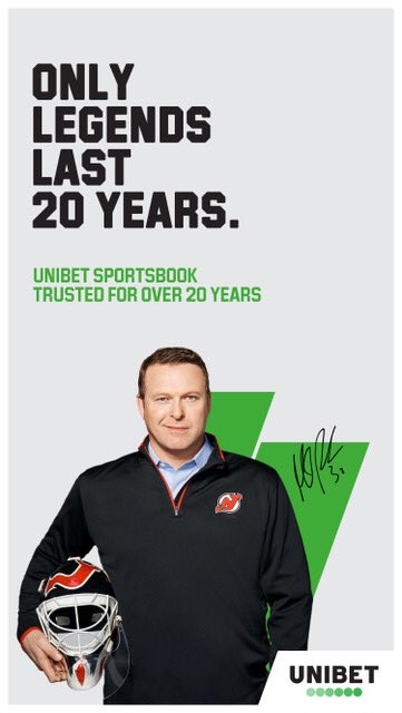 Bill_KingSBJ's tweet photo. Sports betting news: @NJDevils add another sportsbook to the portfolio, signing @unibet. Creative to feature HOF’er and now biz dev exec @MartinBrodeur. For more, see @sbjsbd Morning Buzz. https://t.co/RnXZrfqvnX