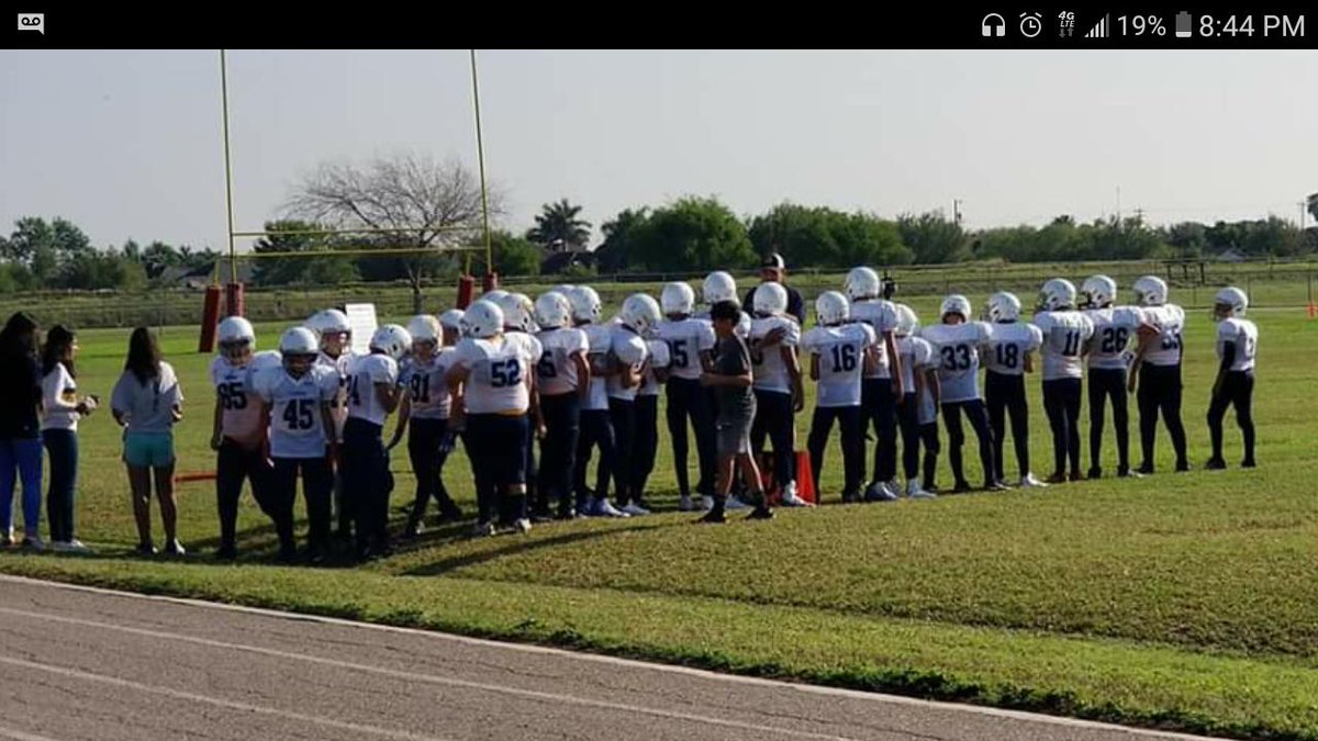 IzzyCortez's tweet photo. Proud of our boys 7th grade Gold starting szn with a W over Memorial La Joya 26-0 good job Cobras! @cobras047 @McAllenISD @version2media @Prep1USA @PlayBookAthlete #CATHEYFB #COBRAS #WINTHEDAY https://t.co/6NLrr6AJBy