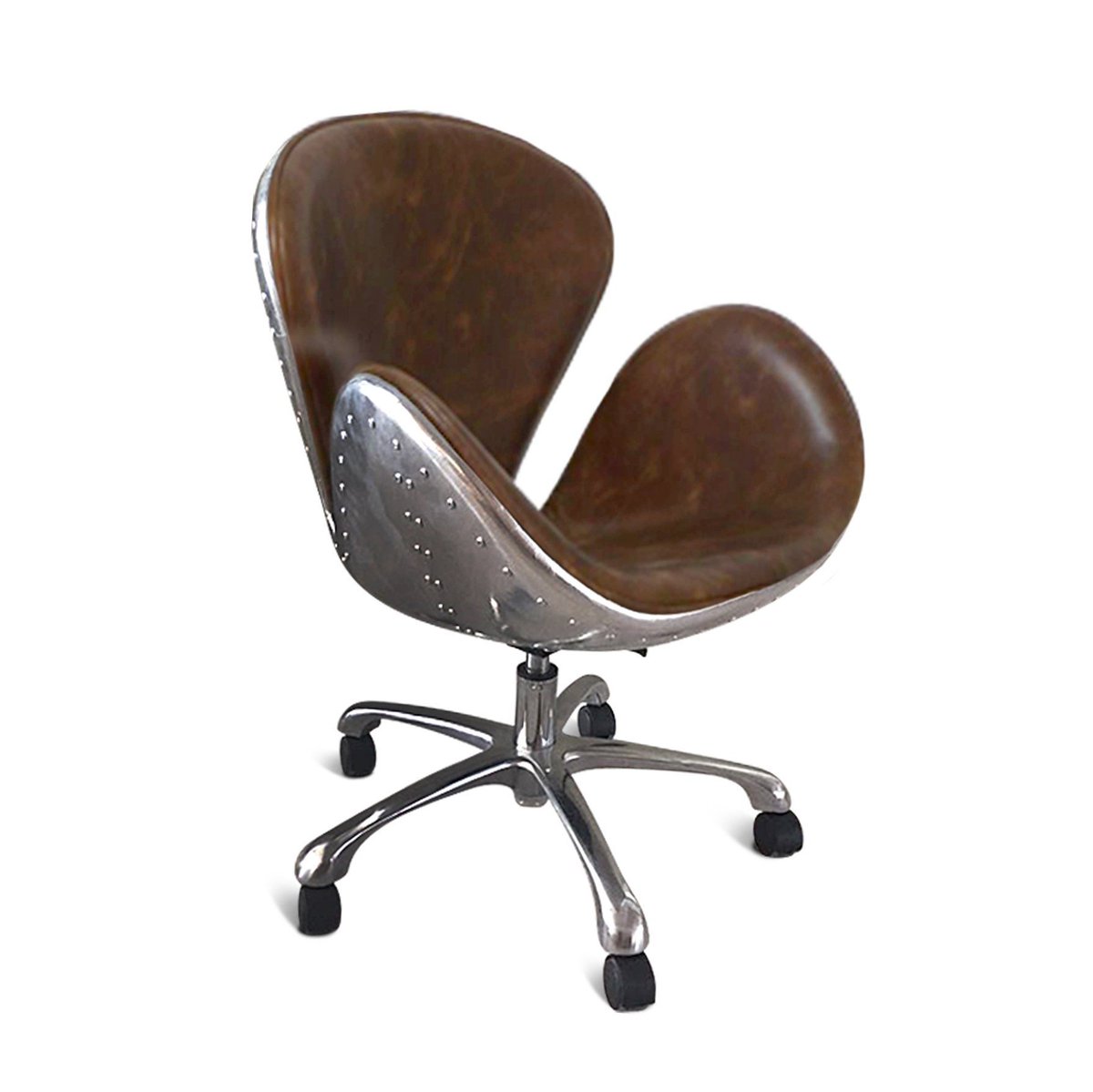 Rustic_Deco's tweet photo. Aviator Office Swan Chair - Casters - Genuine Leather - Polished Aluminum #rusticdeco #steampunk
$1125.00
➤ https://t.co/ahA88QOwbD https://t.co/Jrmo7X98yR