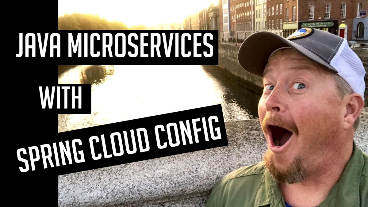 mraible's tweet photo. Microservices for the Masses with @springboot is one of the presentations I gave during my @oktadev #JUGTour last week. This screencast 👇 shows the demo I did during it. 

I 💚 @springcloud config!

📺 https://t.co/0HuSQ0yLS9

#springcloud #microservices #springboot #jhipster https://t.co/gR3WNVexyA