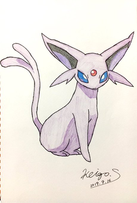 イーブイの進化系のtwitterイラスト検索結果