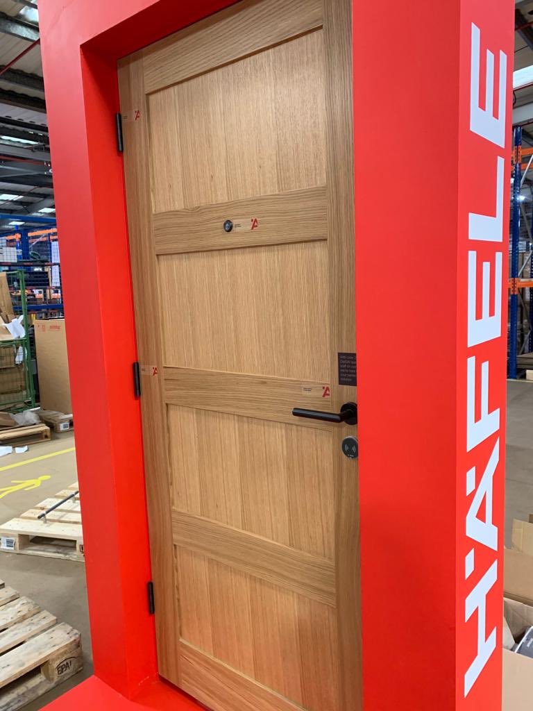 HafeleUK's tweet photo. Setting up for @Hotel360Expo at @ExCeLLondon today, ready for Wednesday and Thursday. Will you be visiting us on stand 250? #hotel360expo #dialock #accesscontrol https://t.co/6o09NRpxOb