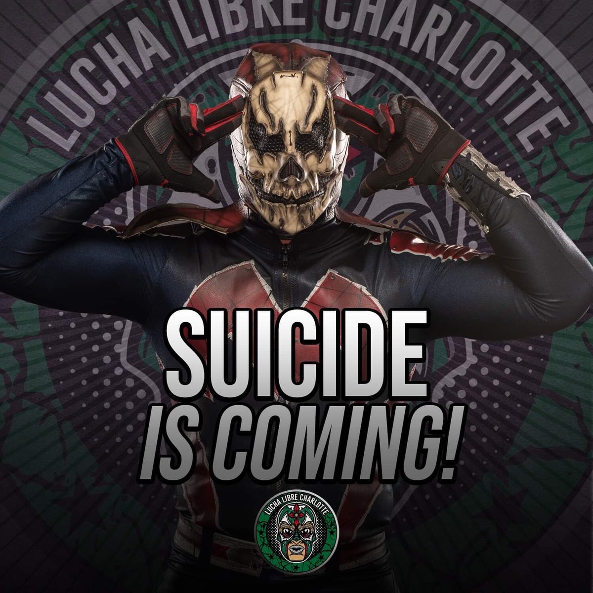 luchalibreclt's tweet photo. Are you ready for the fastest action in the South?! If not, come to #HebronHall, home of @PWXwrestling, on Saturday to see what all the fuss is about! https://t.co/2rk1dFlQC0