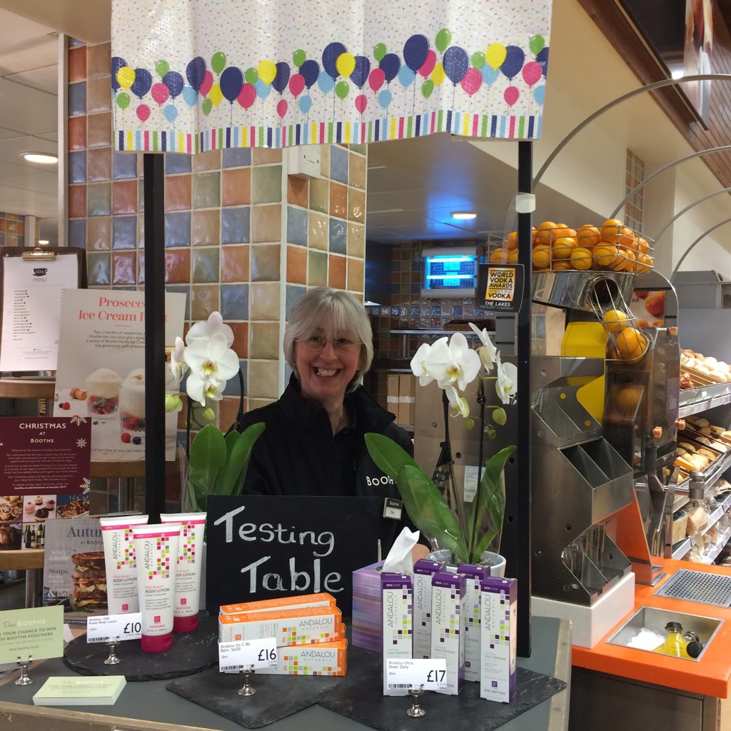 For something a little different today at #Windermere, try our range of <a href="/AndalouNatsUK/">Andalou Naturals UK</a> skincare with Dot 😀