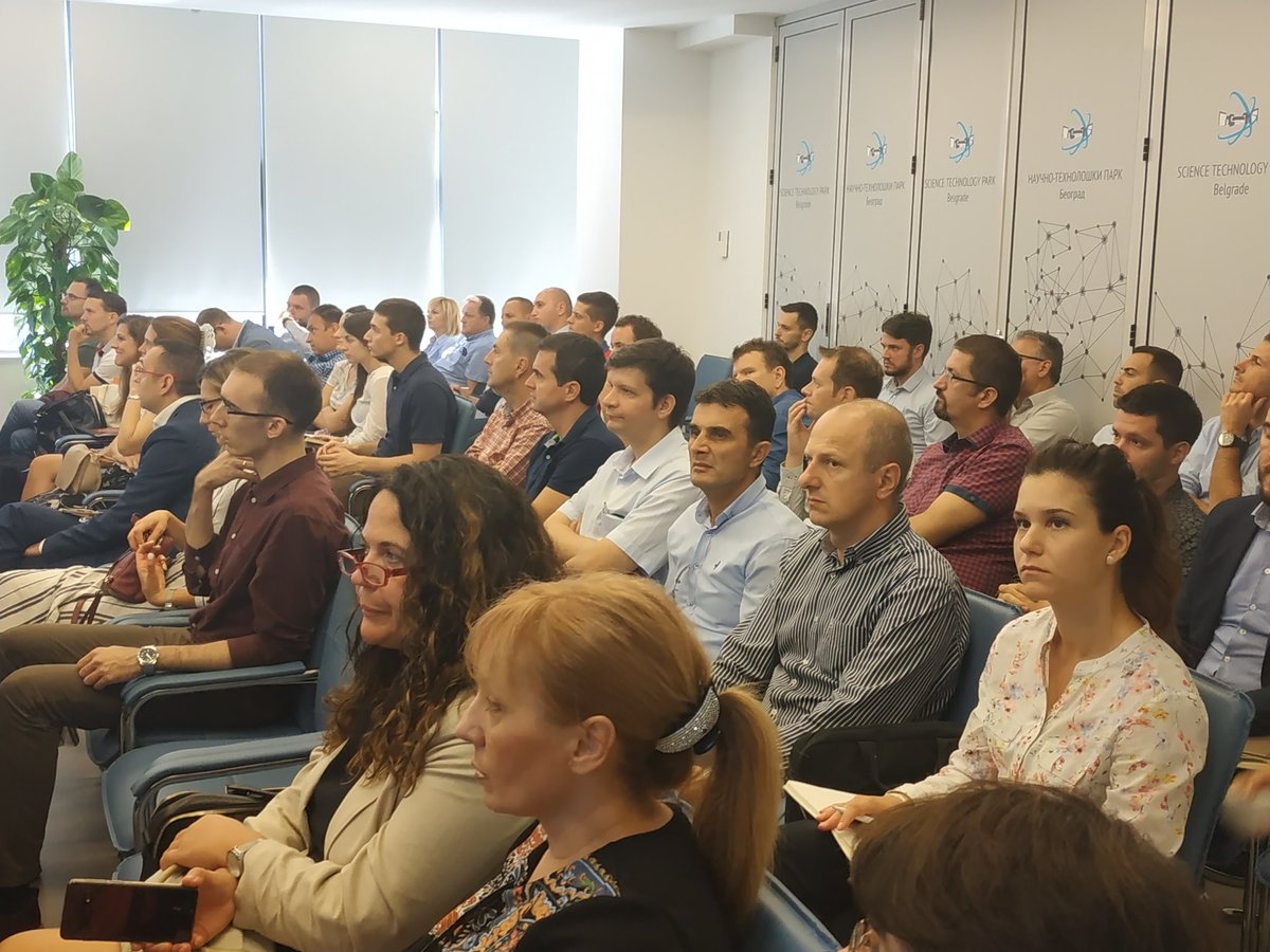 ICEF_etf's tweet photo. Danas smo učestvovali na Srpskom danu inovacija u robotici. ICEF je kao satelit partner L4MSa predstavio projekat i uslove konkurisanja u okviru drugog L4MS otvorenog poziva! Hvala svima koji su učestvovali i prisustvovali u događaju.
#L4MS #dih-hero #dih2 #etf #agrobofood #ntp https://t.co/z1gIqfYZVd