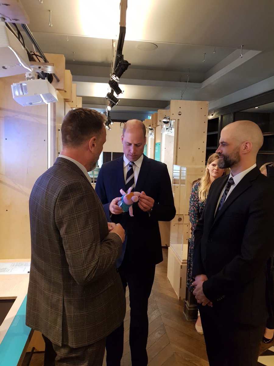 Rebecca English (@re_dailymail) on Twitter photo Prince William came face to face with a Clanger - beloved of those of us who grew up in the 70s....as well as a new generation today - when he visited <a href="/BAFTA/">BAFTA</a> in London’s Piccadilly. Prince William came face to face with a Clanger - beloved of those of us who grew up in the 70s....as well as a new generation today - when he visited <a href="/BAFTA/">BAFTA</a> in London’s Piccadilly.