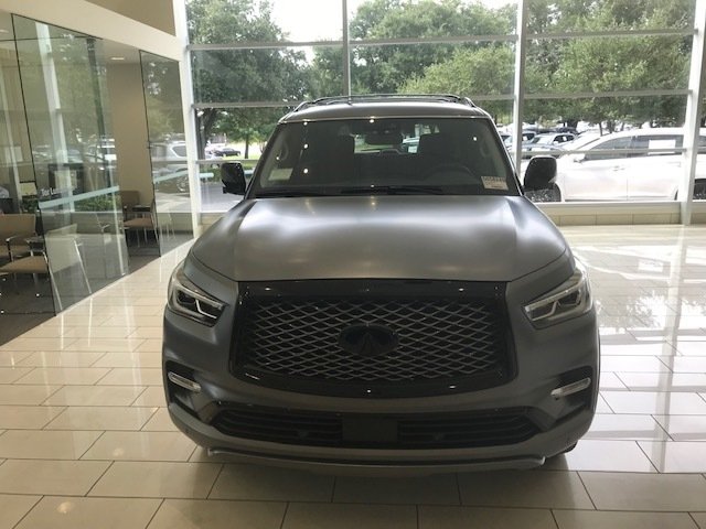 llumarfilms's tweet image. Shout out to @DriveSewell in Houston, Texas. They had this beautiful 2019 #Infinity QX80 wrapped in LLumar Matte PPF.

The matte tone of the grey really brings out the gloss black accents of the vehicle. #LLumarPPF #LLumar