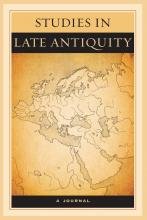 YaleClassicsLib's tweet photo. New issue of Studies in Late Antiquity: 3 (3) Fall 2019 https://t.co/Yzf8p0Sfkq @StudLateAntiq  @ucpress Waves Across the Pond: Exiling Clerics in Late Antiquity https://t.co/b8wLMDtR0A