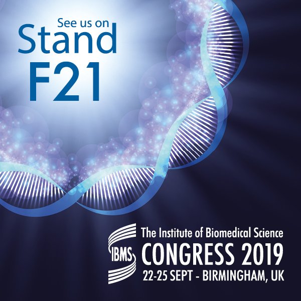 arcisbio's tweet photo. Visit our stand at #IBMSCongress2019 @IBMScience to find out how our #simplesampleprep can improve your diagnostic workflow today! https://t.co/DuGwP7ipHn