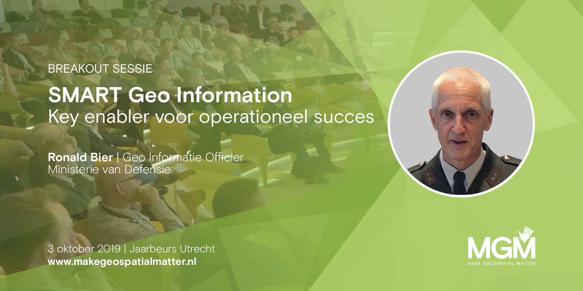 ImagemNL's tweet photo. Luister tijdens #MakeGeospatialMatter naar Luitenant-kolonel Ronald Bier en bekijk hoe het Ministerie van @DefensieOnline 'SMART’ Geo Informatie inzet voor operationeel succes. Registreer nu via https://t.co/YUUcsw5a8l https://t.co/F7FshloArV