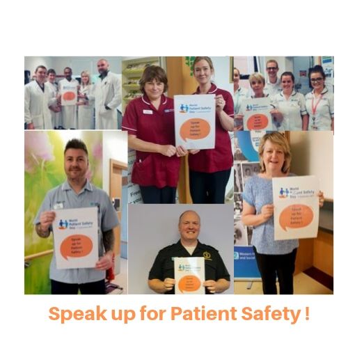 World Patient Safety Day.  HSCQI network is promoting  ‘Speak up for #Patient Safety’ with activities in the Trusts. See
bit.ly/2lQfgnC <a href="/BelfastTrust/">Belfast Trust</a> <a href="/NIAS999/">NIAS</a> <a href="/NHSCTrust/">Northern Trust</a> <a href="/WesternHSCTrust/">Western Trust</a> <a href="/SouthernHSCT/">Southern Trust</a> <a href="/setrust/">South Eastern Trust</a> @IHI <a href="/theQCommunity/">The Q community</a> <a href="/publichealthni/">Public Health Agency</a> <a href="/healthdpt/">Department of Health</a> @NationalQI