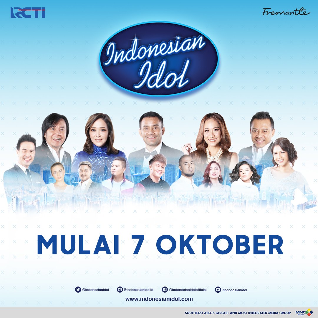 Siapa yang selalu gak sabar nunggu #IndonesianIdol tayang di TV? Tenang, kini kamu tak perlu bertanya-tanya lagi, karena @IndonesianIdol akan tayang mulai 7 Oktober 2019, pkl 21.00 WIB di <a href="/OfficialRCTI/">RCTI</a>

Yuk RT biar semua teman-teman kamu tahu! :) #HomeofTheIdols