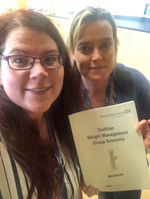 TSDFTDietitians's tweet photo. 🌈  Exciting to be starting the first session of another Level 2 Weight Management Group in Torquay today, with our lovely Dietitian Emma and Dietetic Support Worker Rachel! 🌈 https://t.co/eHCtNsvmMG