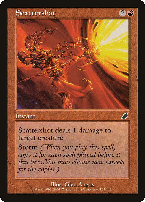 تويتر \ Commander Theory على تويتر: "Torbran turns cards Anger of the into legitimate board wipes, makes Lightning Bolt a legit spot removal and makes Scattershot/Grapeshot Could monored