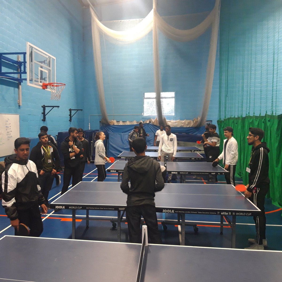 newhamsports's tweet photo. πThanks to all the students π¨βπ«who made it across to the first table tennis πsession of the term already looking forward to next weekπ£ reminder session is on each and every Monday 1pm-2pm F block sports academy hall #onecollegeoneteam #enrichment #tabletennis https://t.co/XDJQ9yBGSi