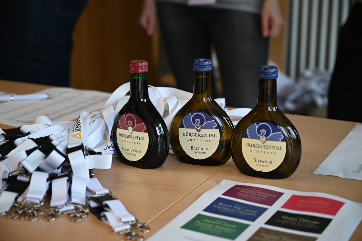 Welcome bags at #ECMLPKDD2019 include a taste of Würzburg. The Bürgerspital Winery is one of the oldest and largest wine estates in Germany and is located right here in Würzburg. #ECMLPKDD