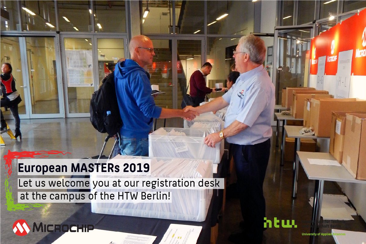 HtwMasters's tweet image. WELCOME to the EUROPEAN MASTERs 2019! 🥳
Let’s connect and make sure it stays that way! Follow us on Instagram @htwwelcomesmicrochipmasters and don’t forget to check out @HTW_Berlin and @MicrochipTech and @MicrochipMakes !
#technology #microchipmasters #htwberlin #berlin