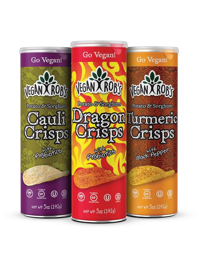 VeganRobs's tweet photo. Stack. Snack. Repeat!  Shop our brand new crisps made with potatoes and sorghum at https://t.co/HG1kKhw2to https://t.co/sW7nBTISHY