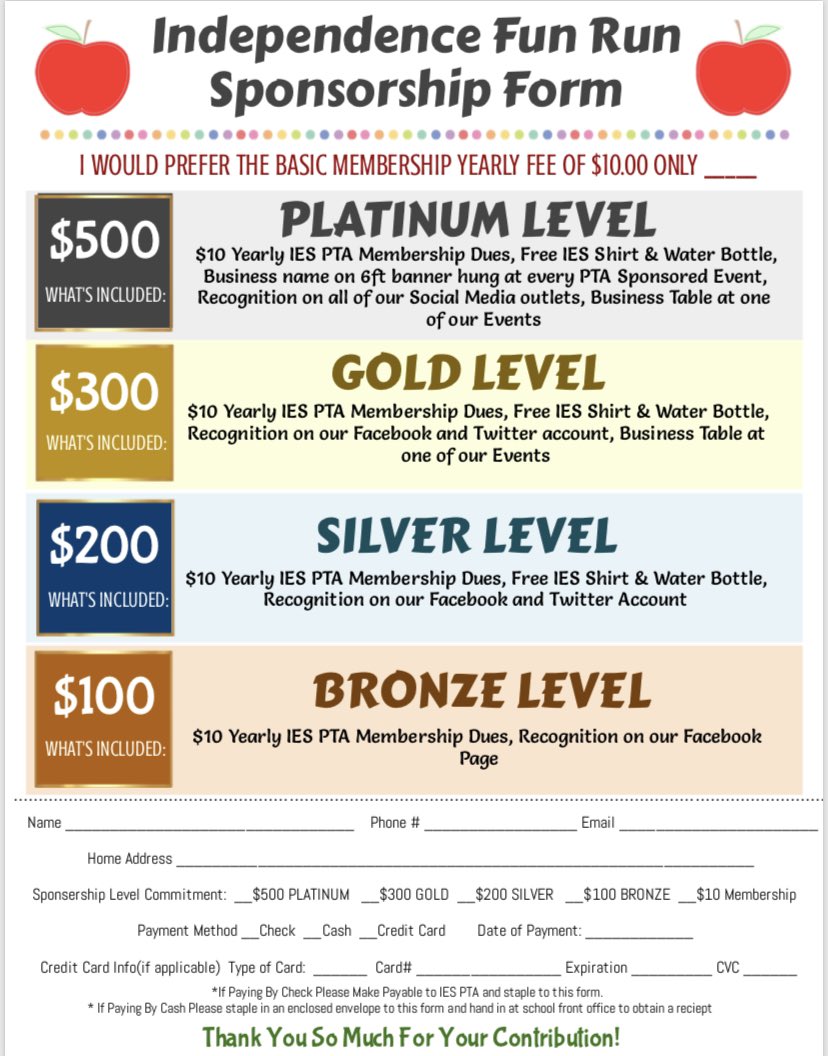 PTA is looking for businesses to sponsor FUN RUN and other events! 
Please feel free to email Catyroberts@iespta.org with any questions. <a href="/Independence_ES/">Independence Elem.</a>
