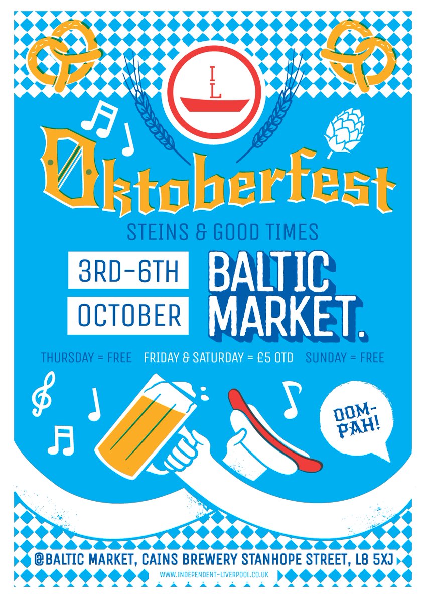 HUGE COMPETITION!!!

To celebrate our Oktoberfest on 3rd-6th October we're giving you and 3 friends the chance to win a massive prize.

Simply RT for the chance to win:

- Free entry
- £100 bar tab
- £100 food tab
- Apartment stay
- Hangover brunch
- £100 charity donation