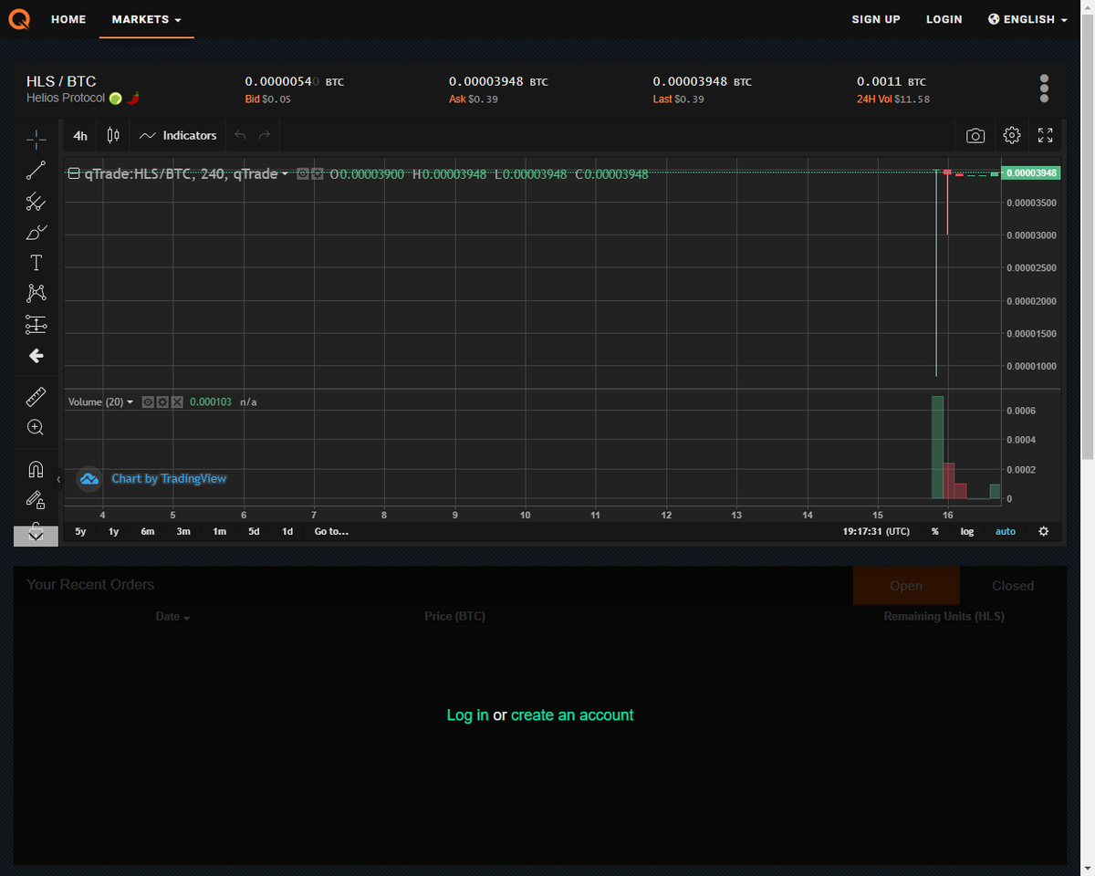 coinbelay's tweet photo. Helios Protocol (HLS) - New Exchange Listed
qTrade:
โข HLS-BTC
Get involved in Helios Protocol (HLS): https://t.co/xVfUl8tWQN
@HeliosPlatform @qTradeio #HeliosProtocol $HLS #Bitcoin $BTC #Crypto #Blockchain #SmartContracts #MaGPoS #Consensus https://t.co/E3qzYarycV