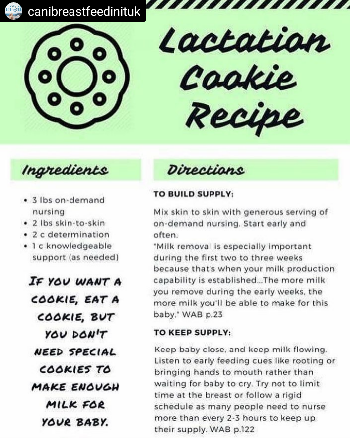 The Breastfeeding Network UK (@bfn_uk) on Twitter photo Low milk supply? Before reaching for the cookies, read this by <a href="/makesmilk/">Emma Pickett</a>: buff.ly/2JqcjST
Also info on galactogogues (drugs/supplements that might increase supply) by <a href="/BfWendy/">bf and medication MBE</a>: buff.ly/30kvrbY
Need support? Call <a href="/NBHelpline/">NationalBFHelplineUK</a>, or PM us on FB.
Photo: @cibiiuk Low milk supply? Before reaching for the cookies, read this by <a href="/makesmilk/">Emma Pickett</a>: buff.ly/2JqcjST
Also info on galactogogues (drugs/supplements that might increase supply) by <a href="/BfWendy/">bf and medication MBE</a>: buff.ly/30kvrbY
Need support? Call <a href="/NBHelpline/">NationalBFHelplineUK</a>, or PM us on FB.
Photo: @cibiiuk