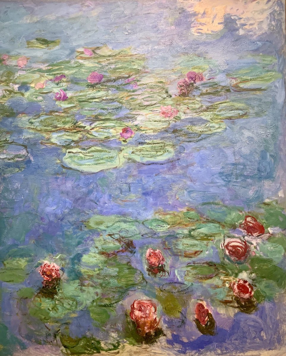lhuang911's tweet photo. So glad to catch the last day of the magnificent Monet: the Late Years at @KimbellArt yesterday in Fort Worth! #LateMonet https://t.co/dG6UNtQFJ9