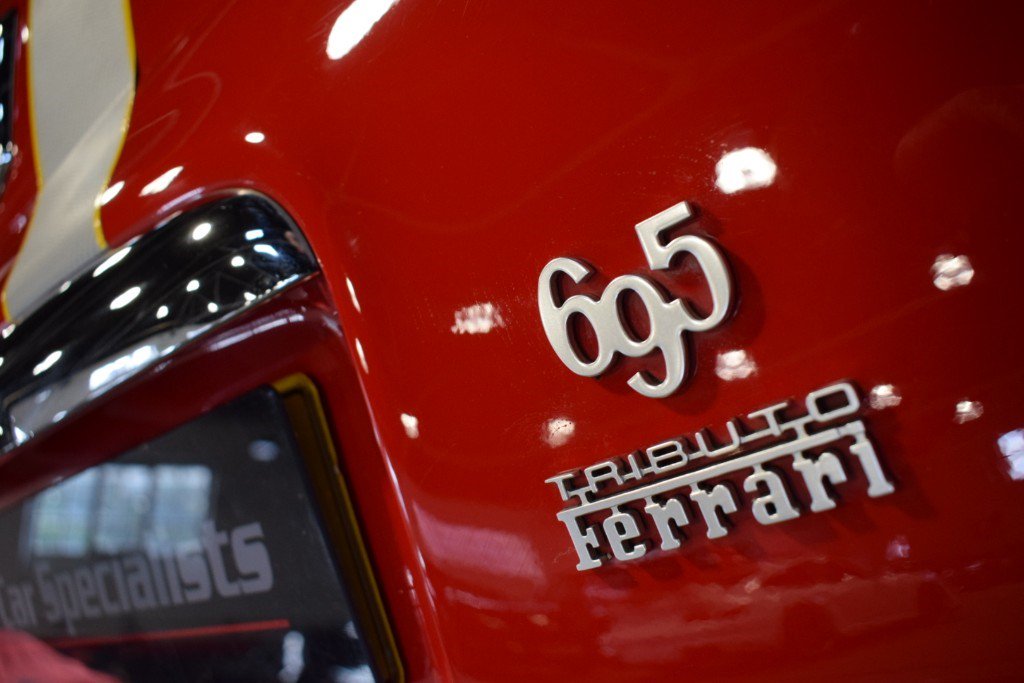 carspecialists's tweet photo. Take a closer look at our incredibly rare Fiat Abarth 695 Tributo Ferrari. Only 152 of the right-hand models were produced and originally the car was never intended for the UK market.
https://t.co/Euw7ZRMJiq | https://t.co/7CIFSnNySY
#Fiat #Abarth #Abarth695 #TributoFerrari https://t.co/S7dDv09fUc