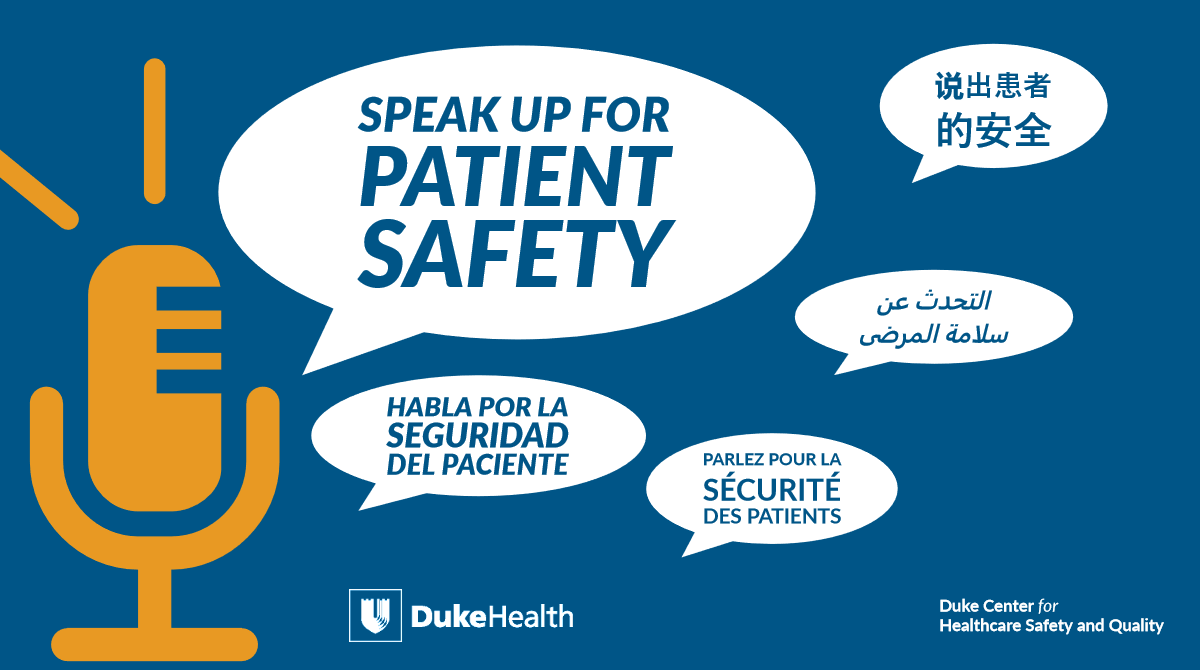 DukeHSQ's tweet photo. It's #WorldPatientSafetyDay! @DukeHealth https://t.co/CFAJElPAZQ https://t.co/ApVzCcPQH4
