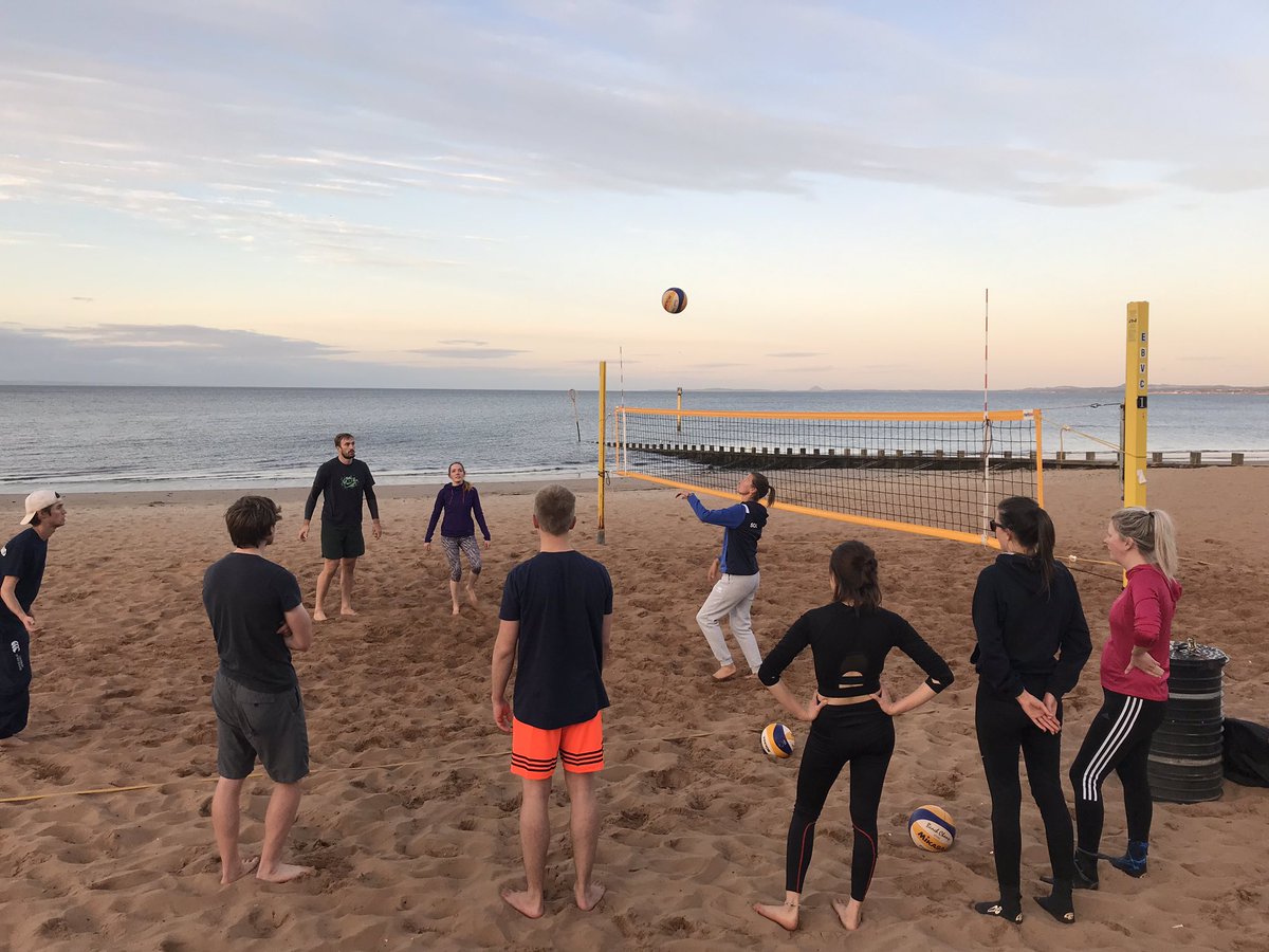 edinbeachvc's tweet photo. Another successful MONDAY at Portobello Beach! Donโt forget we are still here for another couple of weeks! Donโt think that we disappear over winter, we just have to change our format. Stay tuned for more info on our Winter programme!
@scottishvb @sportscotland
#BEachACTIVE https://t.co/pSp5kuKKf3