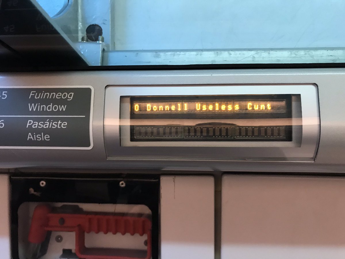 ConorWilson's tweet image. On the train back from Cork and looking forward to this person getting on to find their reserved seat.