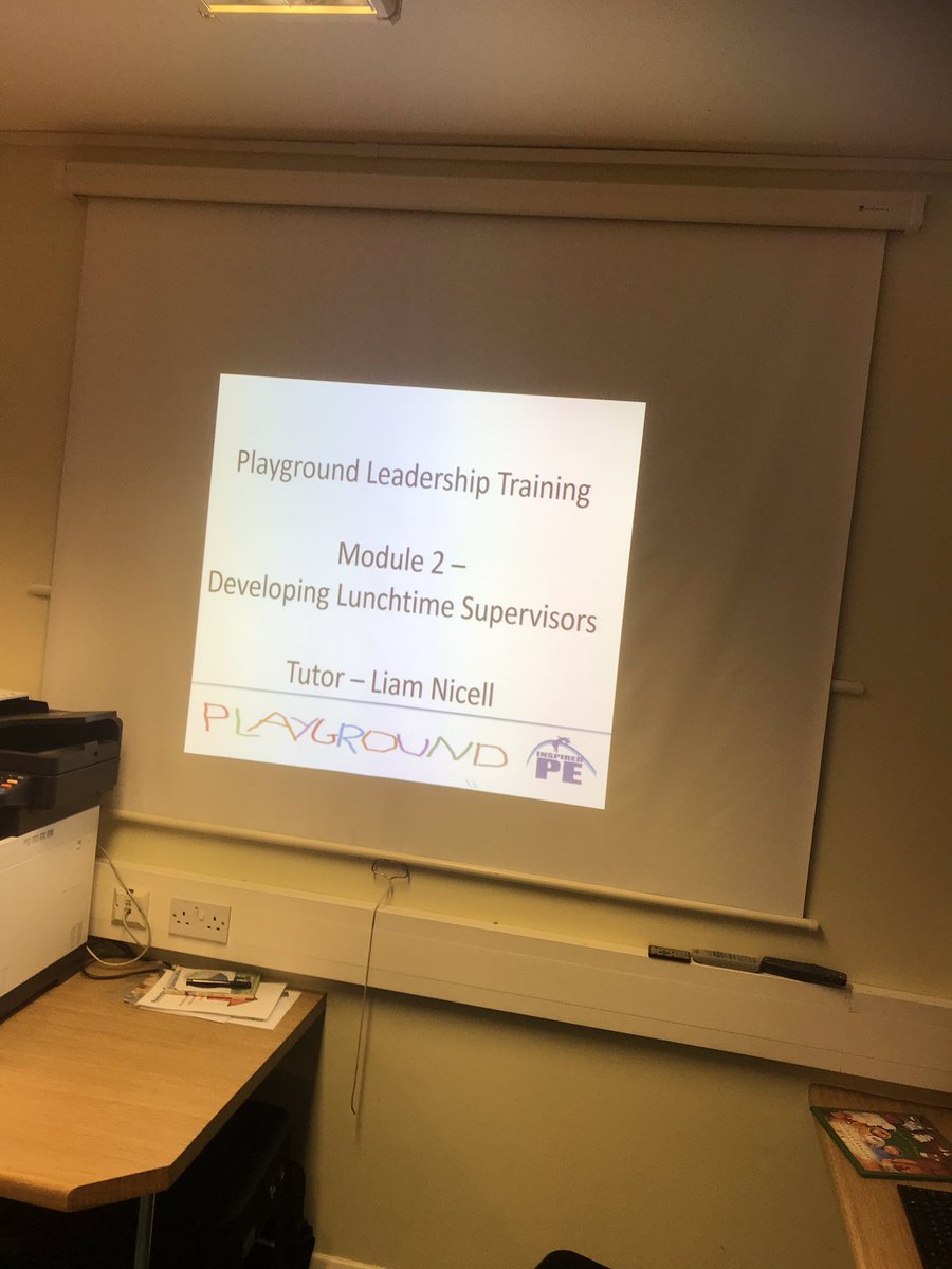 LiamNicell's tweet photo. Great session today @WhiFriPri for our lunchtime Supervisor training!! Thank you to the staff for a great morning and then putting their new games to practice at lunchtime! https://t.co/w7REtOZkOG