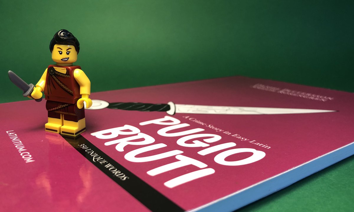 tutubuslatinus's tweet image. Over the weekend I finished reading the marvellous Pugio Bruti - A Latin crime thriller that I highly recommend to readers of all levels. Here is a link to my review: goodreads.com/review/show/29… @latinitium
