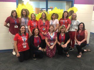 Supporting the Rockford teachers today!  #RedForEd