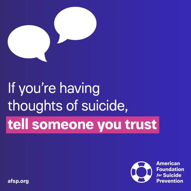 BeverlyMcManus's tweet photo. Can we talk about suicide please? Someone you know is having suicidal thoughts right now!! We can make a difference together! My number is 6152935812! Call me! There are better days ahead! You are valuable! We need you! Let’s talk. #suicide #suicidepreventionmonth https://t.co/fr3arK17Ac