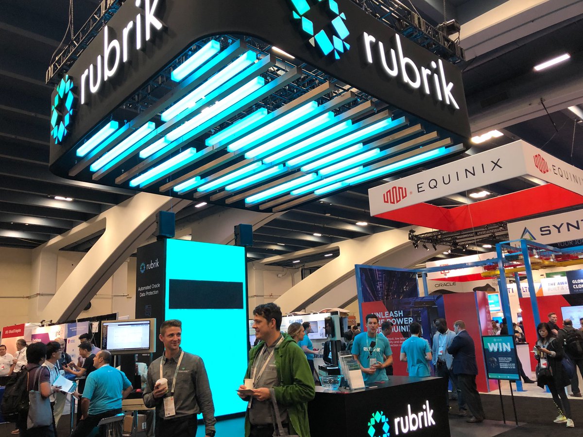 rubrikInc's tweet image. At #oow19? Stop by booth #317 to learn how Rubrik delivers enterprise-grade data protection & DevOps-centric automation for #OracleDatabases.
