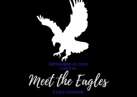 LindaleISDNews's tweet photo. MEET THE EAGLES: Come out this Thursday night at 7:00 and meet all of our LHS fall athletes at Eagle Stadium! https://t.co/SeiR8hzZgq