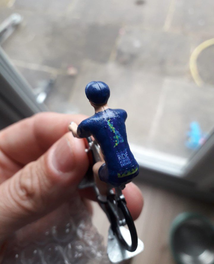 Mini cyclists hand painted with the beautiful Ride Across Britain jersey available now...
summitfinish.co.uk/collections/ri…
#rab2019 #rideacrossbritain #deloitterab2019 #deloitterab #lejog #rab #rideacrossbritain2019 #landsendtojohnogroats