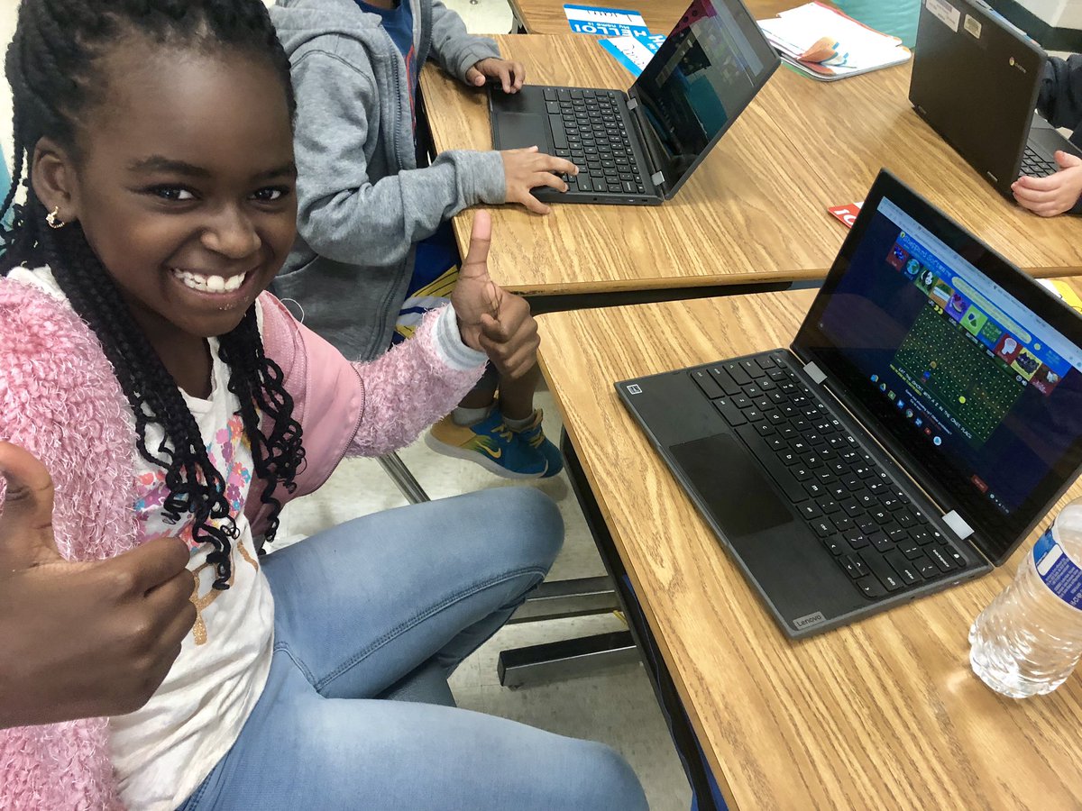 These third graders learned how to use Google Classroom today! It was a HUGE hit!!