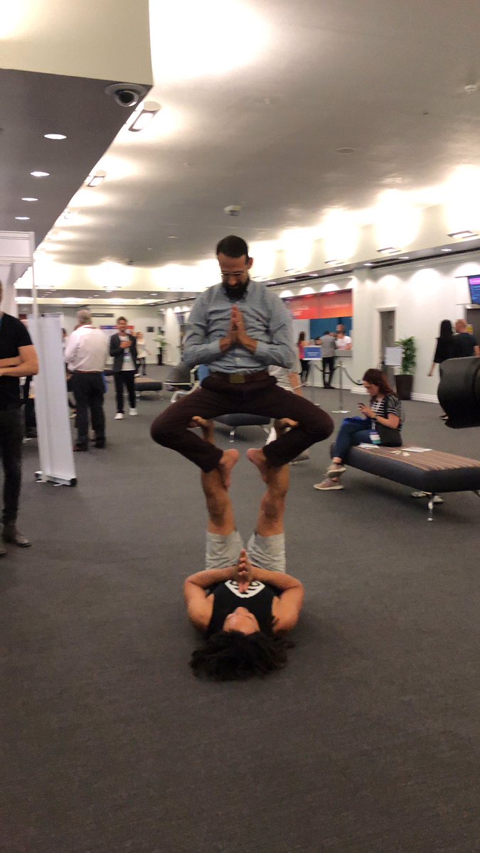 DrDavidRabin's tweet photo. A huge thank you to @TimBiohacker and the incredible @HOsummit team for the best conference yet! Cant wait for next year! #optimiseme #biohacker #winning #pinksocks friends, this conference is def for our people :) https://t.co/MZCqQX5Xkc