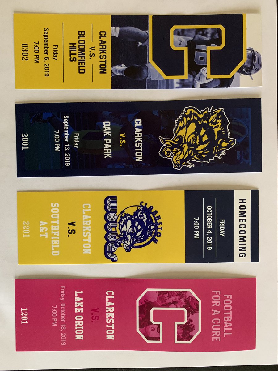 KpcoxE's tweet image. Thank you @CtownAthSec @JeffKosin the great opportunity to supply your #customtickets.