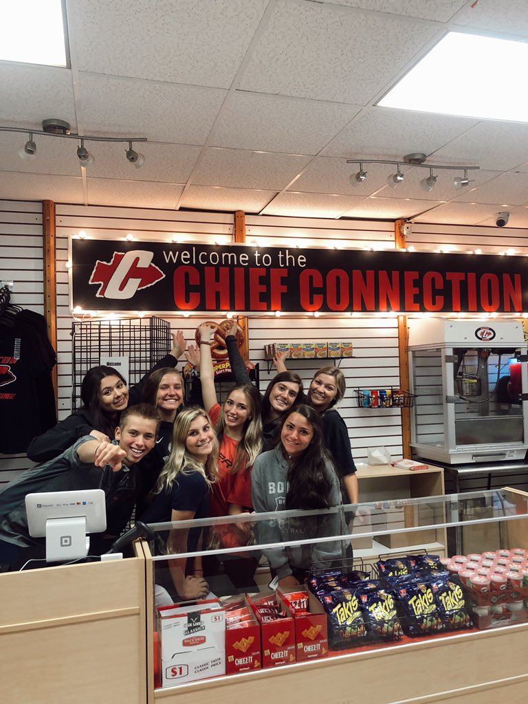 ConnectionChief's tweet photo. GRAND OPENING THIS THURSDAY!!!🎊come say hi to our new employees for this school year❤️ #rolltribe #chiefconnection #neonlights https://t.co/6qTK5iMhNg