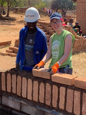 HabitatIreland's tweet photo. "I really hope that now I have returned home, I can continue to build, by supporting #Habitat’s work that goes on every day."

In June, Victoria travelled with a team from #CarrickmacrossParish to #Malawi. 

Read her full blog here: https://t.co/uHEGOWUuJr

#BuildSolidGround https://t.co/jV8mbcoFt0
