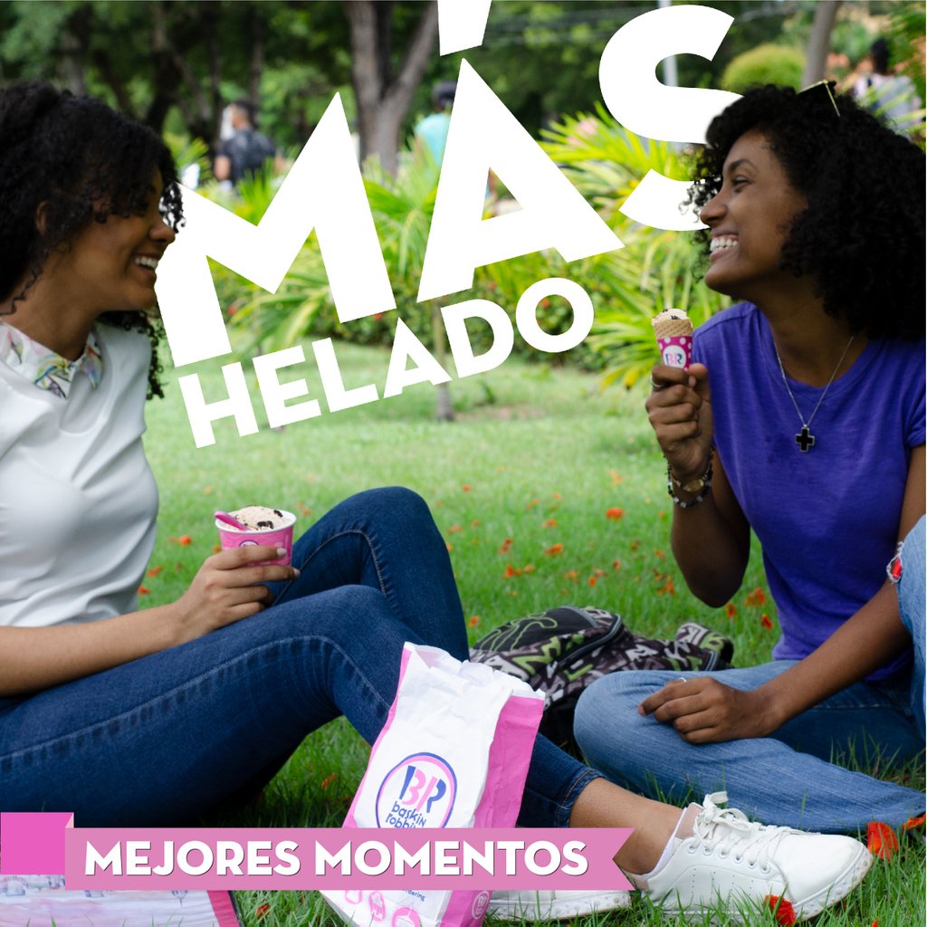 Con amigos todo es mejor, incluyendo el helado. Ven y aprovecha nuestra oferta de 99 pesos la bola, a elegir entre tres sabores cada mes.

 #CeleBRalaVida