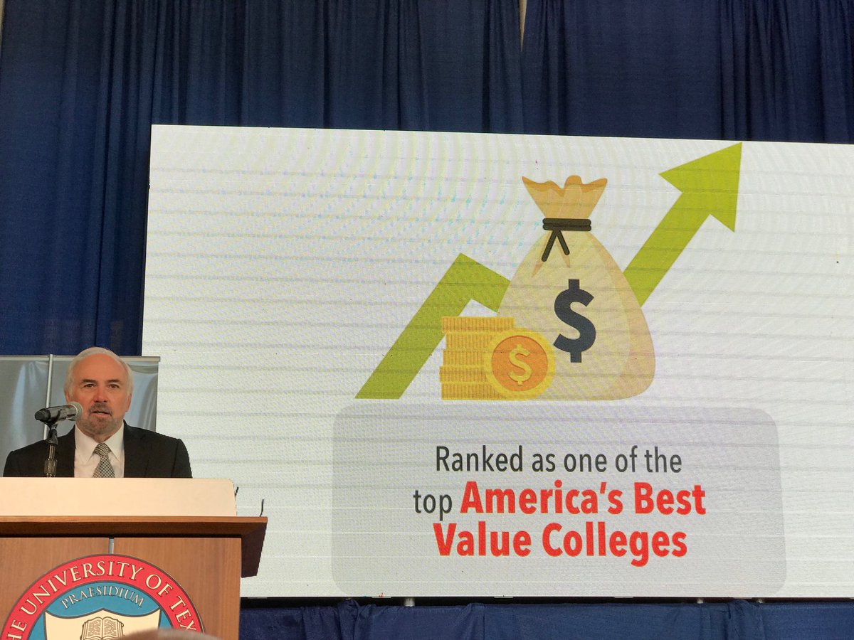 UTRGVAA's tweet photo. Dr. Bailey making an amazing announcement this morning! https://t.co/4U3vucIQFU