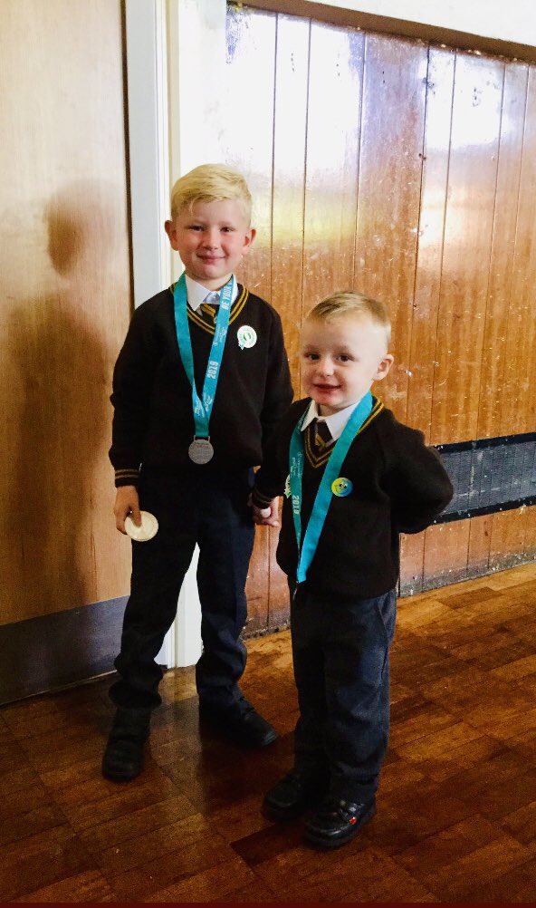 My babies getting their headteacher awards at school 😇😇, like butter wouldn’t melt 💙 nothing like how they are at home for me 🤦🏼‍♀️ but nice to know they can hold it together when it counts!