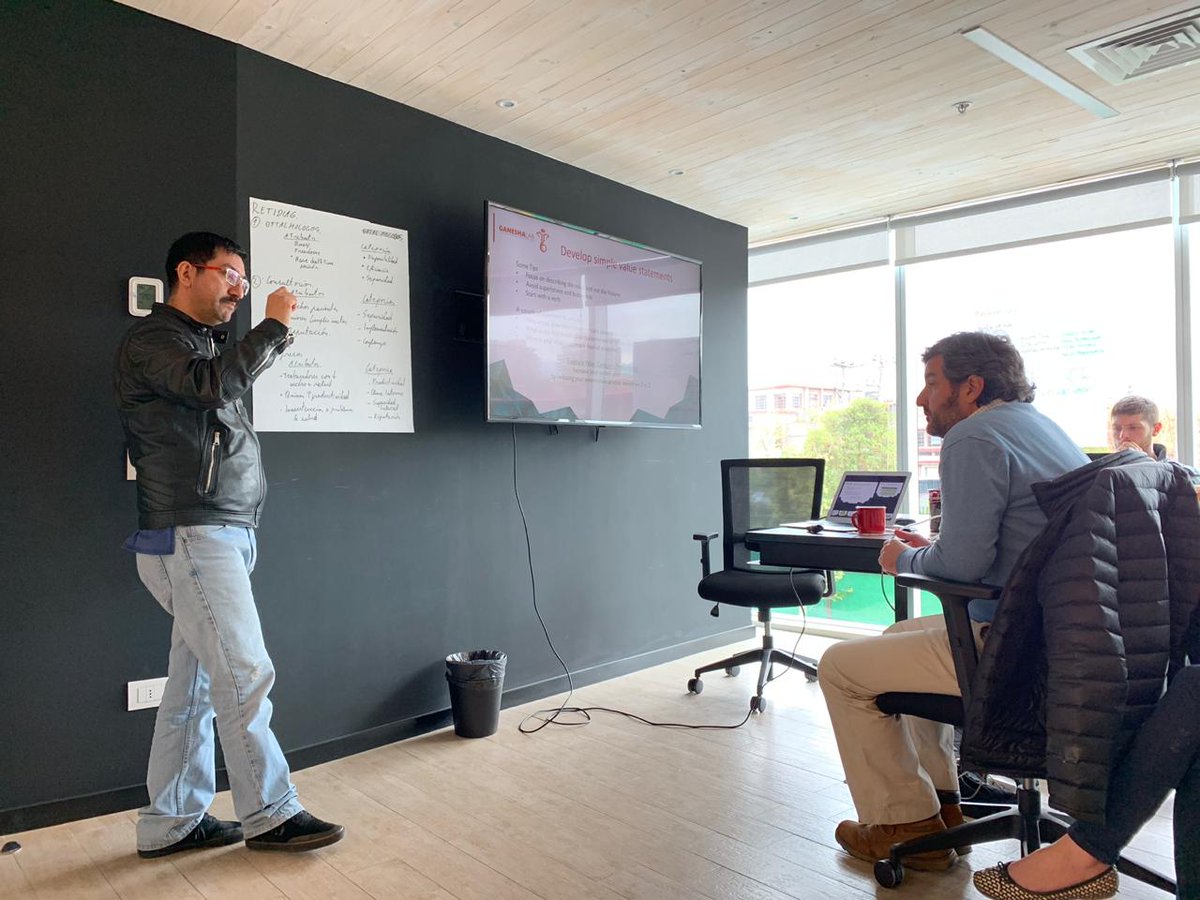 TheGaneshaLab's tweet photo. 👨‍🎓👩‍🎓 Our today workshop it about Value Mapping: Understanding what values your client react to. A great way to start a short, but intense week! 💪 #Gen4Ganeshalab https://t.co/Gtpoe3yTvu
