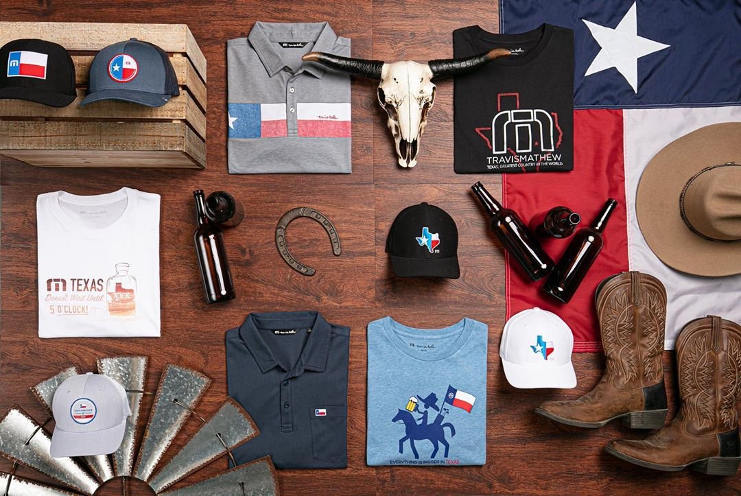 TRAVISMATHEW's tweet photo. We had to do this one BIG! 🥃🐎 New Destinations Collection inspired by Texas available now!
#travismathew #DestinationTX
https://t.co/3ozCYLvJcv https://t.co/4Xr5sHxmZv